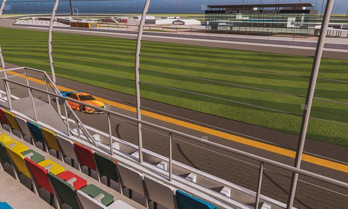 Daytona International Speedway - Section Front 150 Seat View