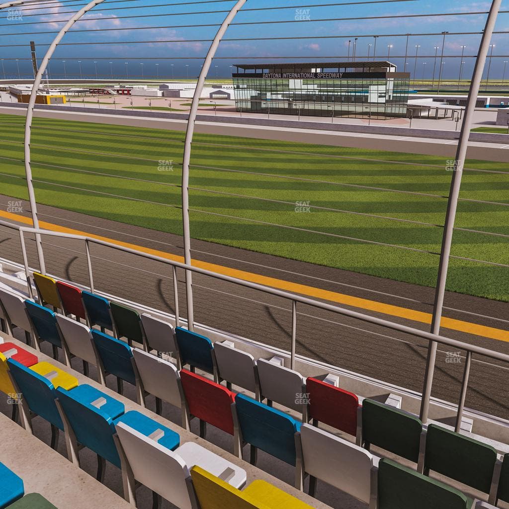 Daytona International Speedway - Section Front 152 Seat View