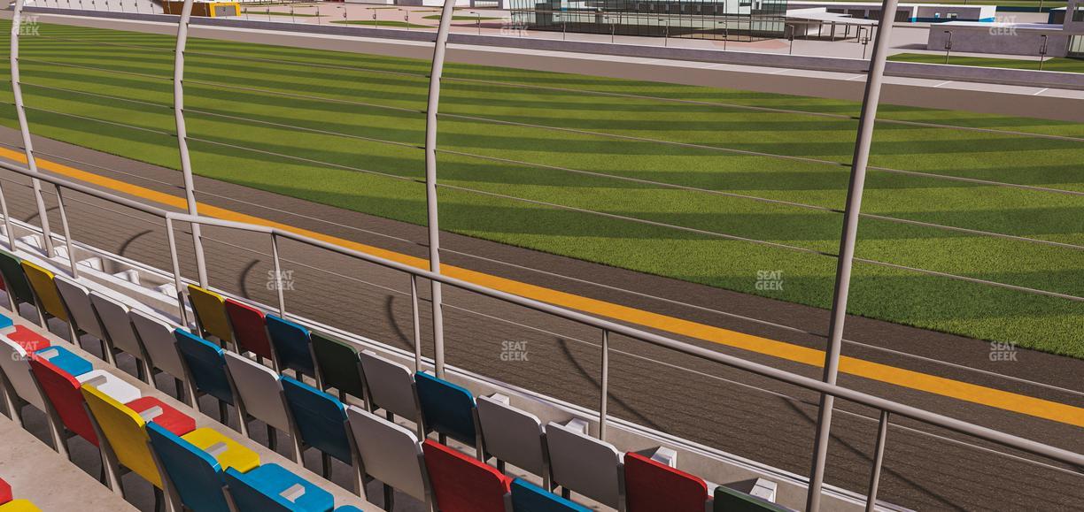 Daytona International Speedway - Section Front 152 Seat View