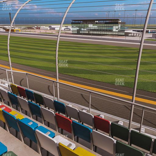 Daytona International Speedway - Section Front 152 Seat View