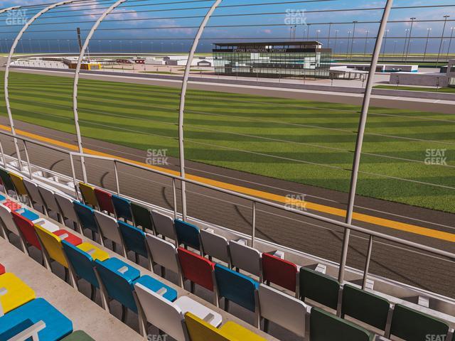 Daytona International Speedway - Section Front 152 Seat View