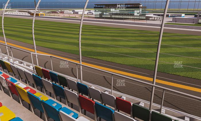 Daytona International Speedway - Section Front 152 Seat View