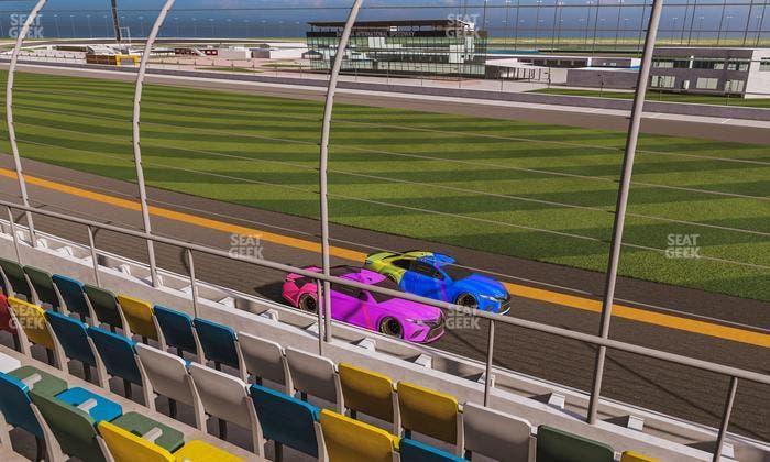 Daytona International Speedway - Section Front 153 Seat View