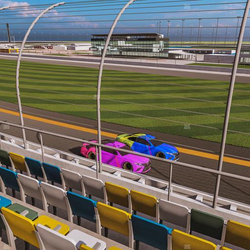 Daytona International Speedway - Section Front 153 Seat View