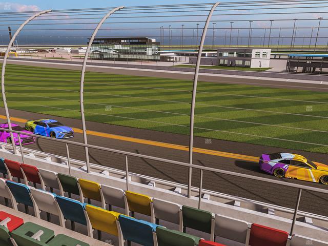 Daytona International Speedway - Section Front 154 Seat View