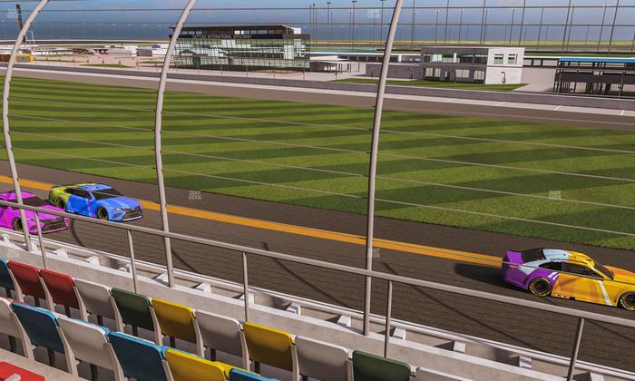 Daytona International Speedway - Section Front 154 Seat View