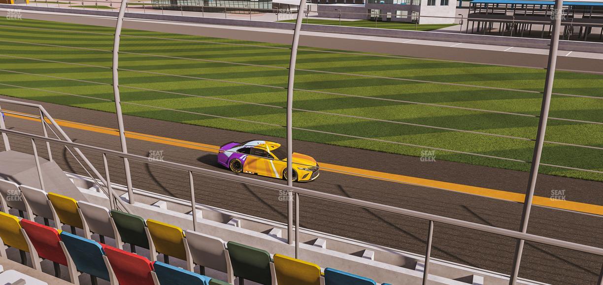 Daytona International Speedway - Section Front 155 Seat View