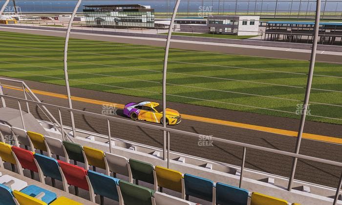 Daytona International Speedway - Section Front 155 Seat View