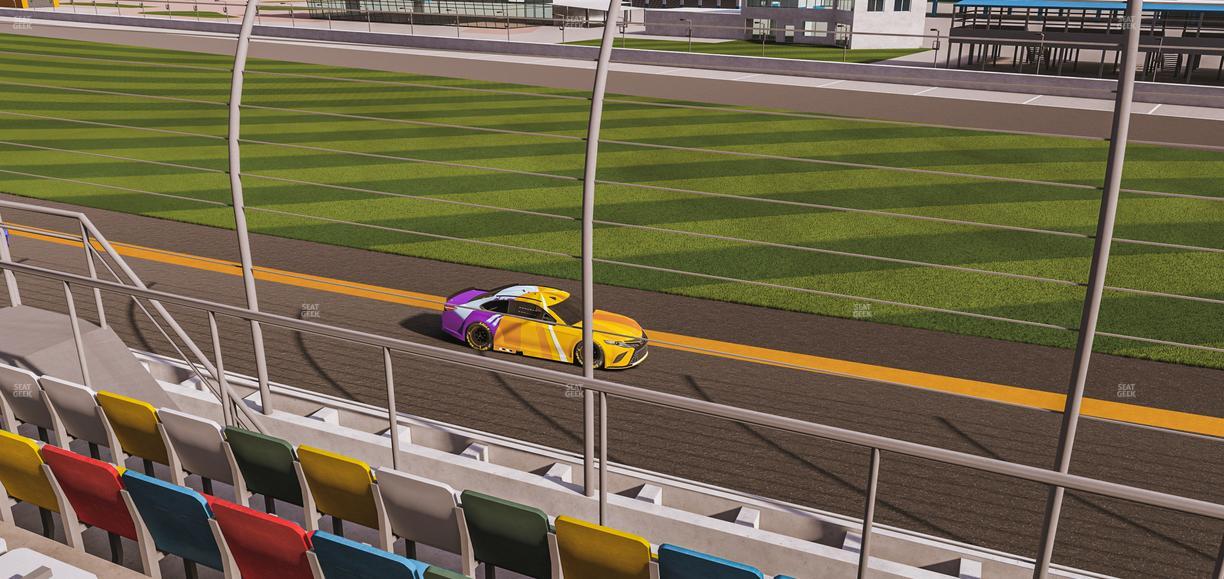 Daytona International Speedway - Section Front 155 Seat View