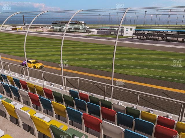 Daytona International Speedway - Section Front 156 Seat View