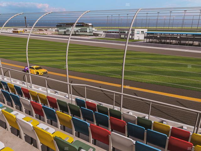 Daytona International Speedway - Section Front 156 Seat View