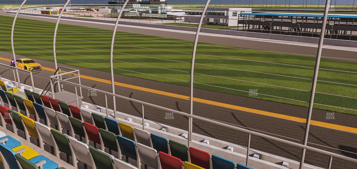 Daytona International Speedway - Section Front 157 Seat View