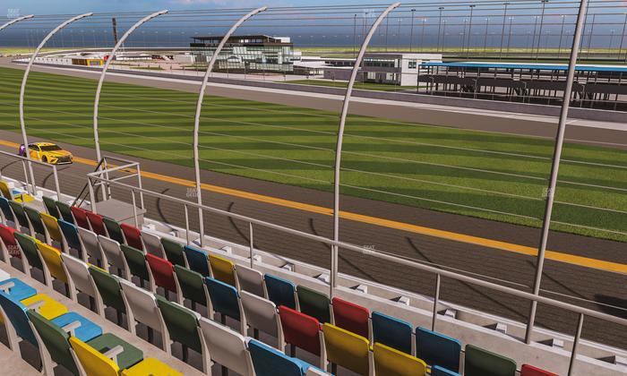 Daytona International Speedway - Section Front 157 Seat View