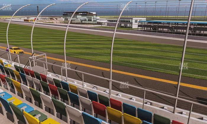 Daytona International Speedway - Section Front 157 Seat View