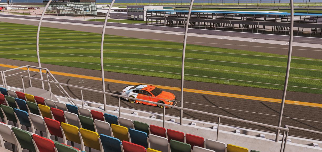 Daytona International Speedway - Section Front 158 Seat View