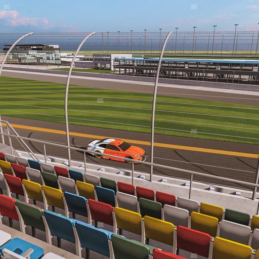 Daytona International Speedway - Section Front 158 Seat View