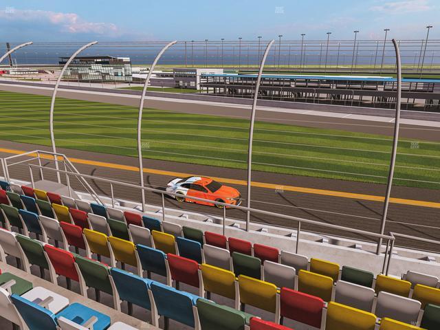 Daytona International Speedway - Section Front 158 Seat View