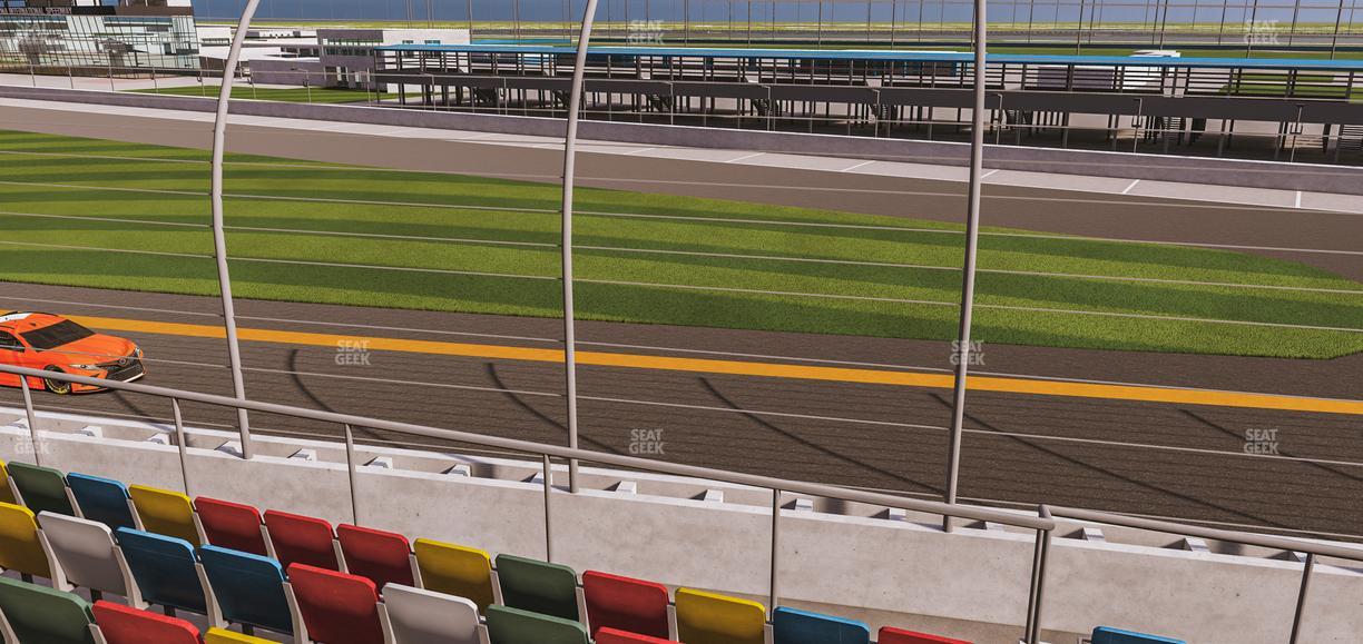 Daytona International Speedway - Section Front 159 Seat View