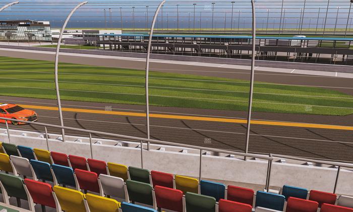 Daytona International Speedway - Section Front 159 Seat View