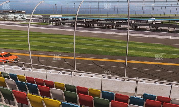 Daytona International Speedway - Section Front 159 Seat View