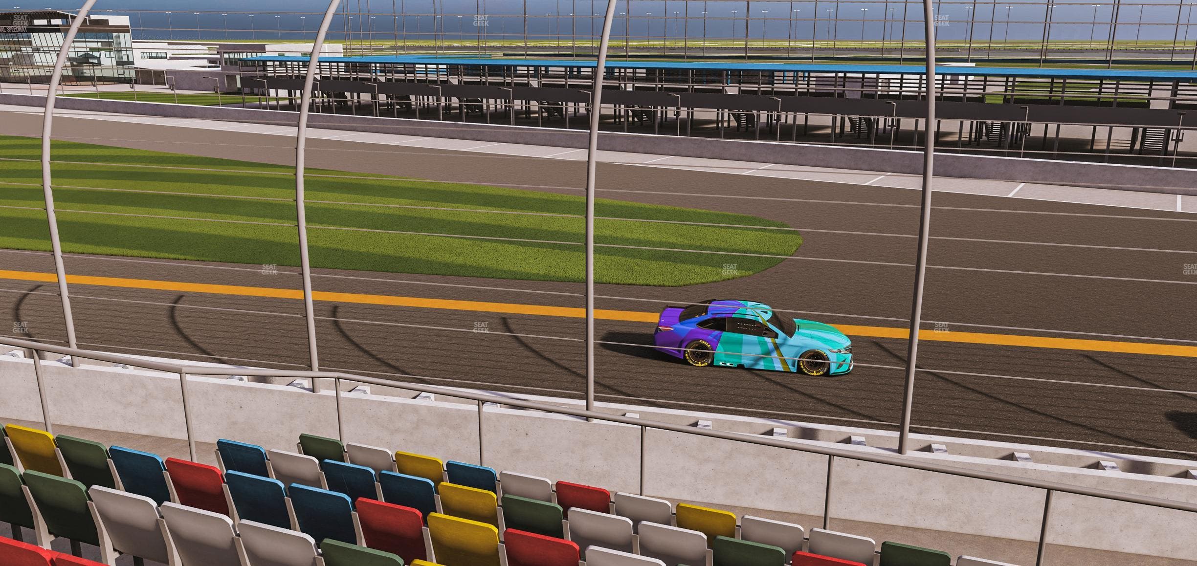 Daytona International Speedway - Section Front 160 Seat View
