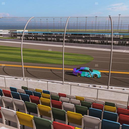 Daytona International Speedway - Section Front 160 Seat View