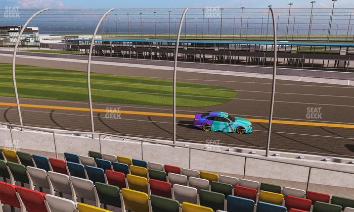 Daytona International Speedway - Section Front 160 Seat View