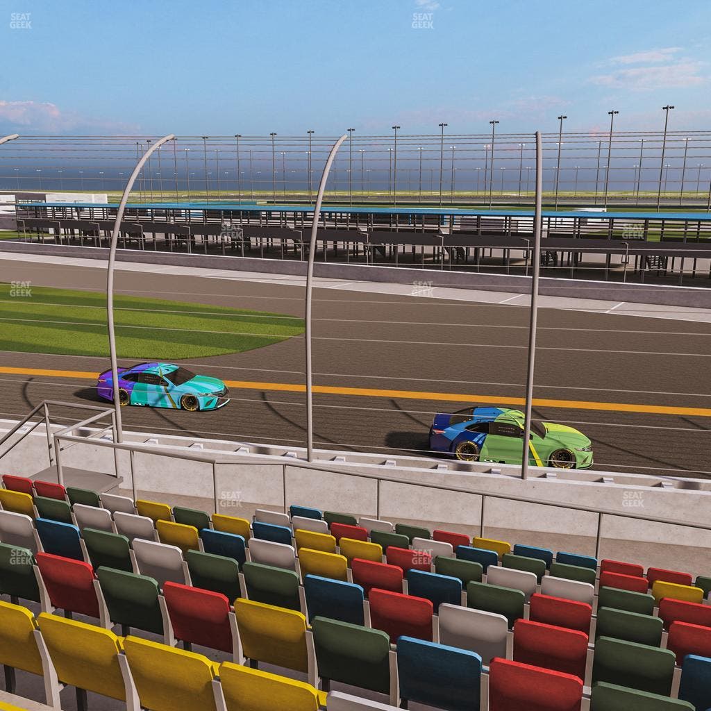 Daytona International Speedway - Section Front 161 Seat View