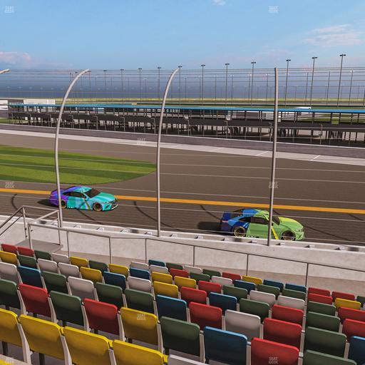 Daytona International Speedway - Section Front 161 Seat View