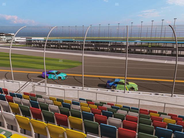 Daytona International Speedway - Section Front 161 Seat View Daytona International Speedway - Section Front 161 Seat View