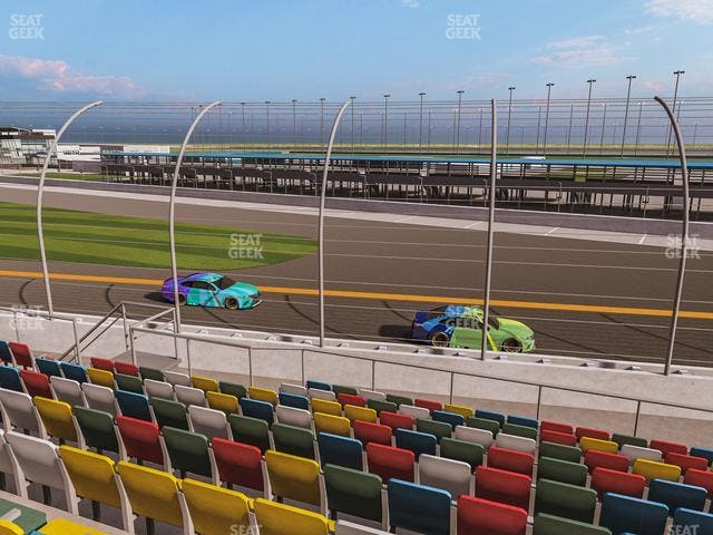 Daytona International Speedway - Section Front 161 Seat View