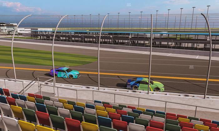 Daytona International Speedway - Section Front 161 Seat View