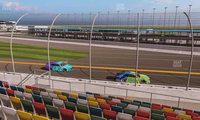 Daytona International Speedway - Section Front 161 Seat View