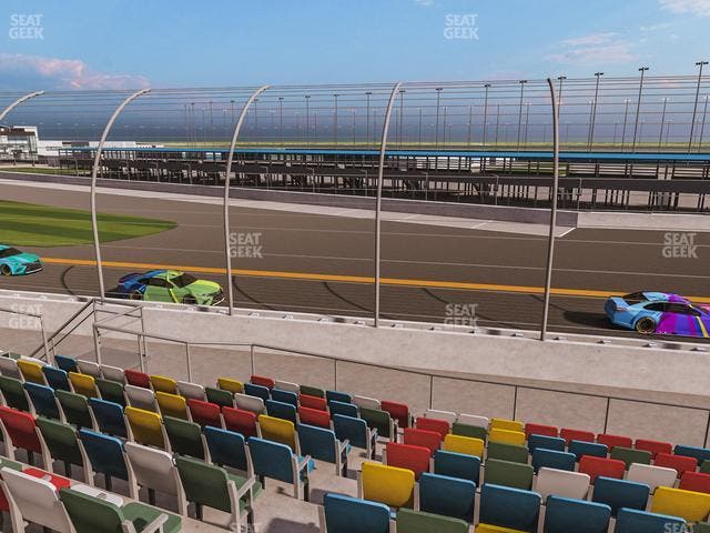 Daytona International Speedway - Section Front 162 Seat View