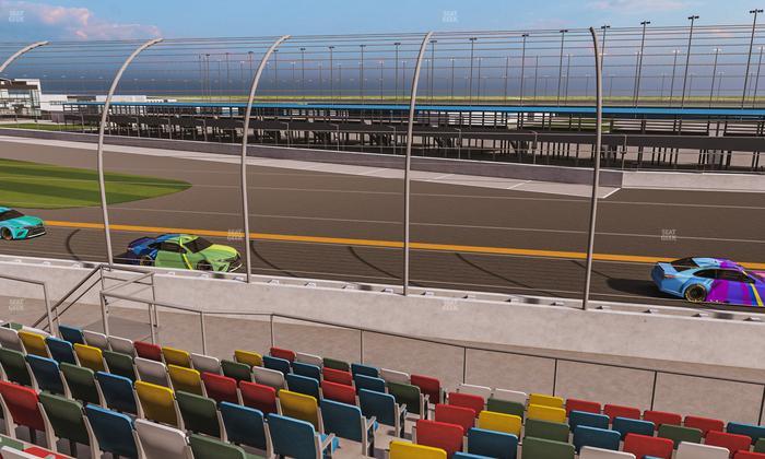 Daytona International Speedway - Section Front 162 Seat View