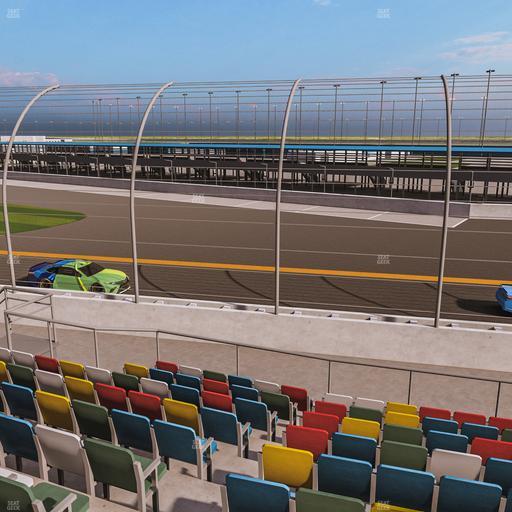 Daytona International Speedway - Section Front 162 Seat View