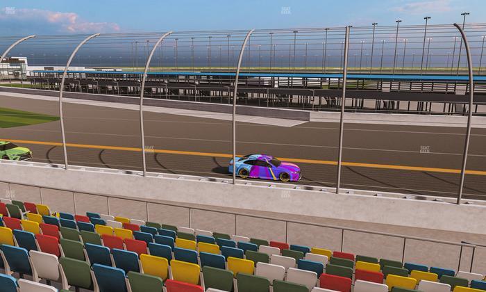 Daytona International Speedway - Section Front 163 Seat View