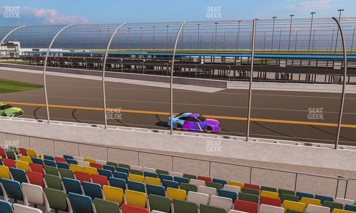 Daytona International Speedway - Section Front 163 Seat View