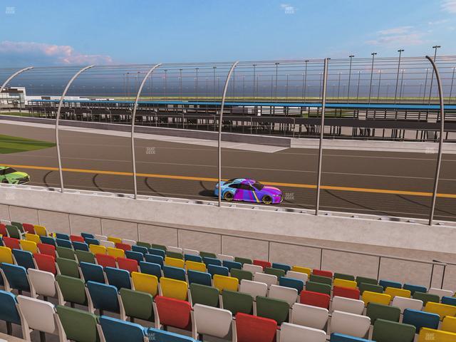 Daytona International Speedway - Section Front 163 Seat View