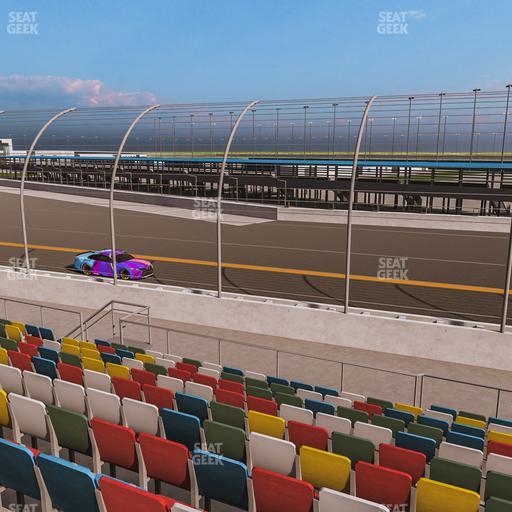 Daytona International Speedway - Section Front 164 Seat View