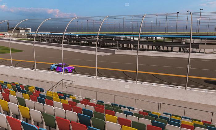 Daytona International Speedway - Section Front 164 Seat View