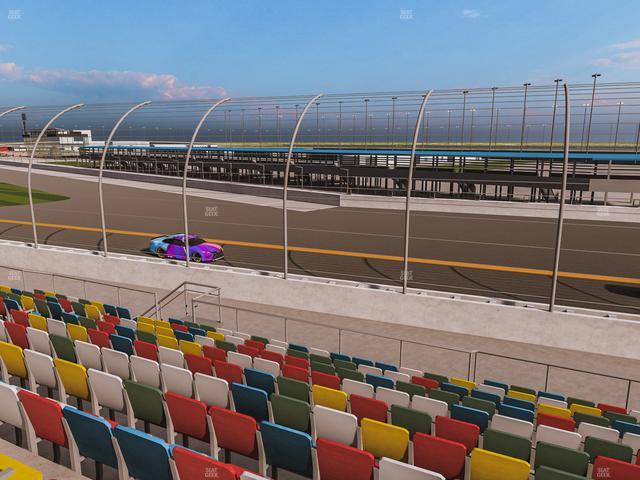Daytona International Speedway - Section Front 164 Seat View