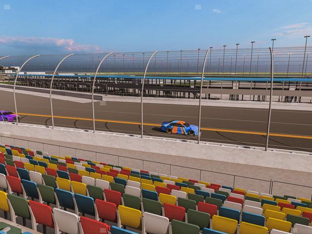 Daytona International Speedway - Section Front 165 Seat View