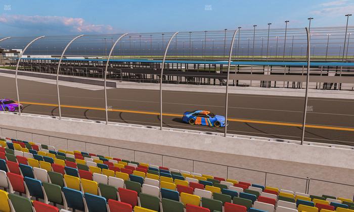 Daytona International Speedway - Section Front 165 Seat View