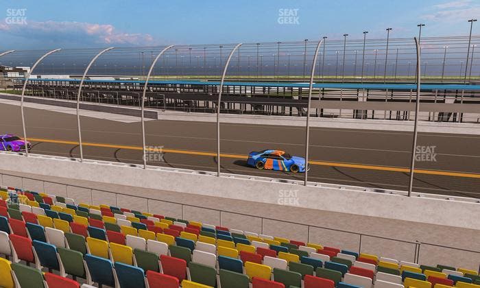 Daytona International Speedway - Section Front 165 Seat View