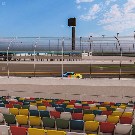 Daytona International Speedway - Section Front 167 Seat View