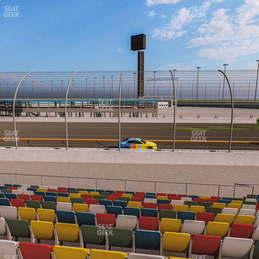 Daytona International Speedway - Section Front 167 Seat View