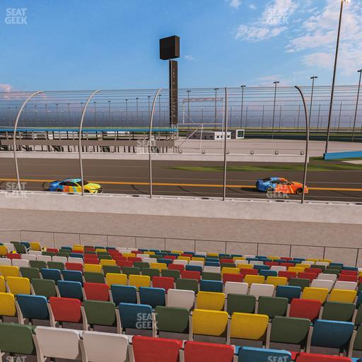 Daytona International Speedway - Section Front 168 Seat View