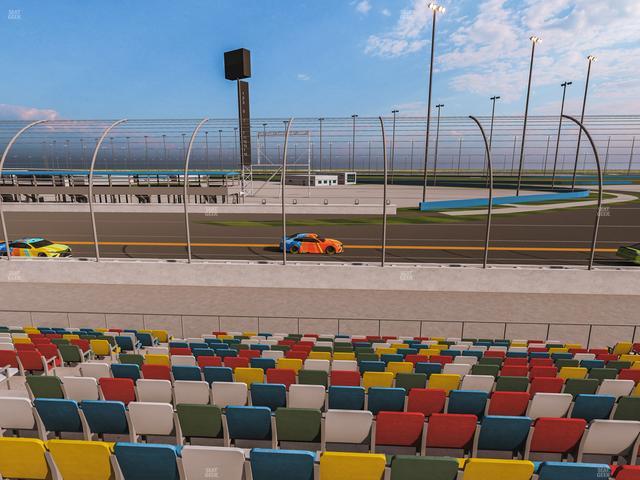 Daytona International Speedway - Section Front 169 Seat View
