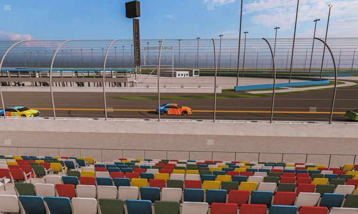 Daytona International Speedway - Section Front 169 Seat View